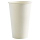 Smooth Single Wall Coffee Cup White 16oz 473ml