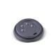 Vee Insulated Coffee Cup Button Lid Black Suits 8oz