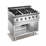 X Series Gas Range 6-Burner With Open Cabinet - 1/Case