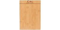 Custom design wooden board menu holder with custom logo