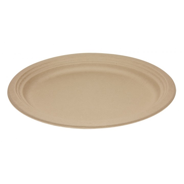 318 x 255 mm Large Oval Plate, Bamboo - 125/Case