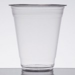 12 oz. Clear PET Plastic Cold Cup - 100/Case