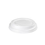 CPLA lids 8/12/16 cups WHITE - 100/Case
