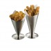 5"x5" Conical Snack Holder, S/S, Silver - 12/Case