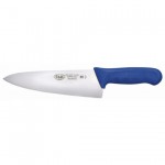 8" Cook"S Knife, PP Hdl, Stal, Blue - 6/Case