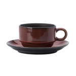 100ml Espresso Cup, Rustic Collection, Crimsone - 48/Case