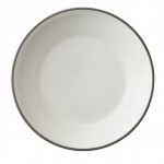 20cm Deep Plate, MOD Collection, Dusted White
