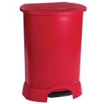 STEP-ON CAN 30G/113L RED 15-099 - 1/Case