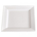 Basics Square Plate White 180mm