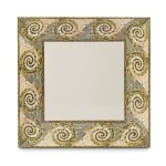 6'' Square Plate, Mosaic, Melamine  - 12/Case