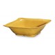 4.25 qt. Square Bowl, Tropical Yellow, Melamine  - 3/Case