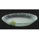 11.75'' Glass Bowl 2.25'' deep, Jade, Glass  - 1/Case