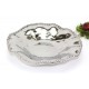 10'' Dia. Porcelain Plate with Titanium Coating and Beaded Rim  - 1/Case