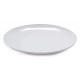 18'' Round Display Plate, White, Melamine  - 3/Case