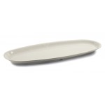 24''x10.25'' Oval Platter, Ivory, Melamine  - 6/Case