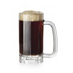 16 oz. Beer Mug, Clear, SAN  - 24/Case