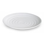 15'' Round Plate, White, Melamine  - 6/Case