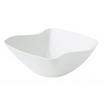 1.1 qt. Flare Bowl, White, Melamine  - 6/Case