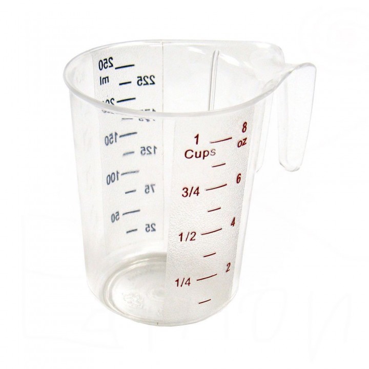 1 Cup Measuring Cup, PC - 6/Case