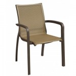 Stacking Armchair, Sunset Cognac/Fusion Bronze - 1/Case