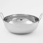 Stainless Steel Balti Dish, 105 Oz. 9 Dia.x3-1/4 H - 24/Case