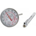 5" Probe Instant Read Thermometer, 1.75" Dial - 12/Case