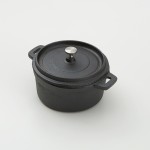 5" Cast Iron Mini Pot, Round - 6/Case