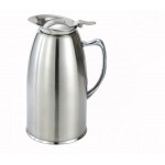 20 Oz. S/S Lined Coffee Server Pot, Insulated, Satin Finish - 12/Case