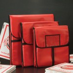 24" Square Pizza Delivery Bag - 10/Case