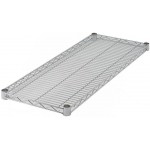 18" x 48" Wire Shelf, Chrome Plated - 2/Case