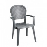 Highback Armchair, Seville Charcoal - 12/Case