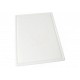 18" x 24" x 0.75" Cutting Board, Grooved, White - 6/Case