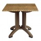 36" Table, Square, , Sumatra, Wicker Decor - 12/Case