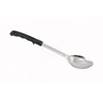 15" Solid Basting Spoon, Stop Hook Bakelite Hdl, S/S - 12/Case