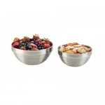 Cal-Mil 3446-7 Stainless Steel Insulated Bowls (7DIAx3.5H)