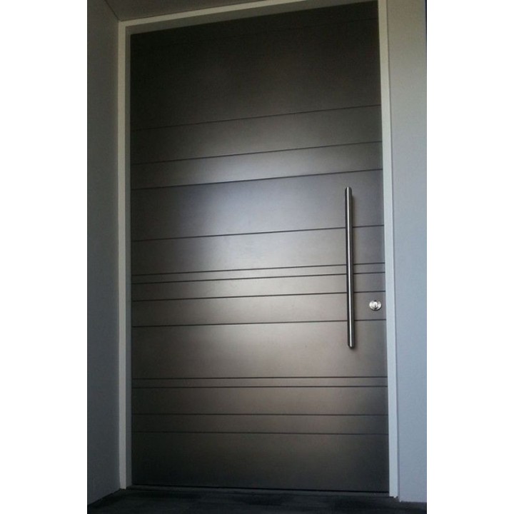 Modern living door. Sandwich type. Block board, ply