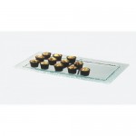 Cal-Mil 1245-12-43 Faux Glass Tray