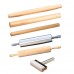 18" Rolling Pin, Wood, Natural - 48/Case