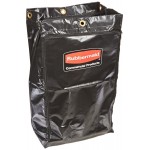 Vinyl Replacement Bag with Zipper for 1861430 Cleaning Cart - 2/Case