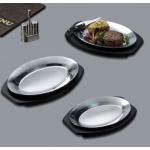 Sizzle Platter, Aluminum, 12-1/2 L 12-1/2 Lx9 W - 24/Case