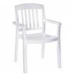Dining Armchair, Atlantic Classic White - 4/Case