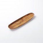 Olive Wood Platter, Oblong, Medium 17-3/4lx5-1/4 Wx1-1/4h - 6/Case