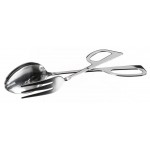 10" Salad Tong, Spoon/Fork Scissor, S/S - 6/Case