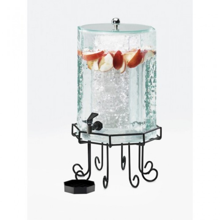 Cal-Mil 932-2INF Glacier Acrylic Beverage Dispensers (10Wx10Dx20H)