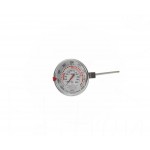 12" Probe Deepfry/Candy Thermometer, 3" Dial - 6/Case