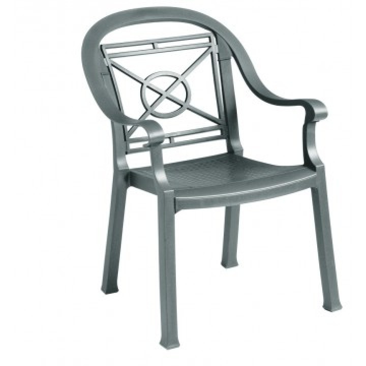 Victoria Classic Dining Armchair Charcoal - 4/Case