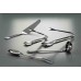 9" Tongs, S/S, Silver - 120/Case