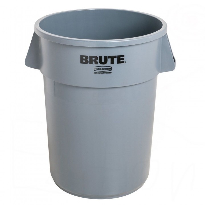 BRUTE® 44-Gallon Utility Container with Venting Channels - 4/Case