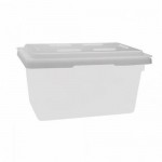 1/2 Size Cover For Pffw-Series, 18" x 12", PP, White - 6/Case