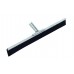24" Traditional Floor Squeegee - 2" Rubber Blade, Black - 6/Case